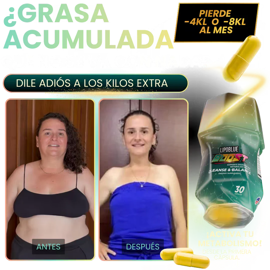 🔥 LipoBoost: Despierta tu Quema de Grasa al Máximo