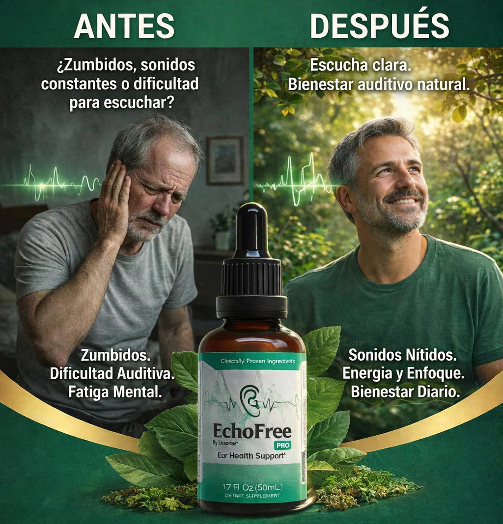 EchoFree Pro - Alivio Natural para tus Oídos
