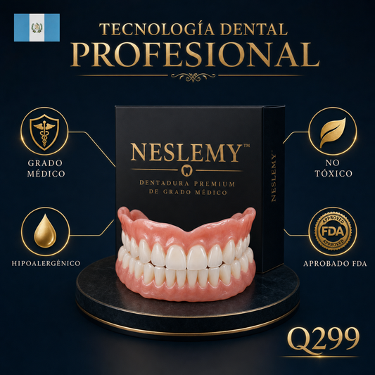 DentaFix Elite™ – Prótesis Dental Premium con Ajuste Anatómico y Sonrisa Natural