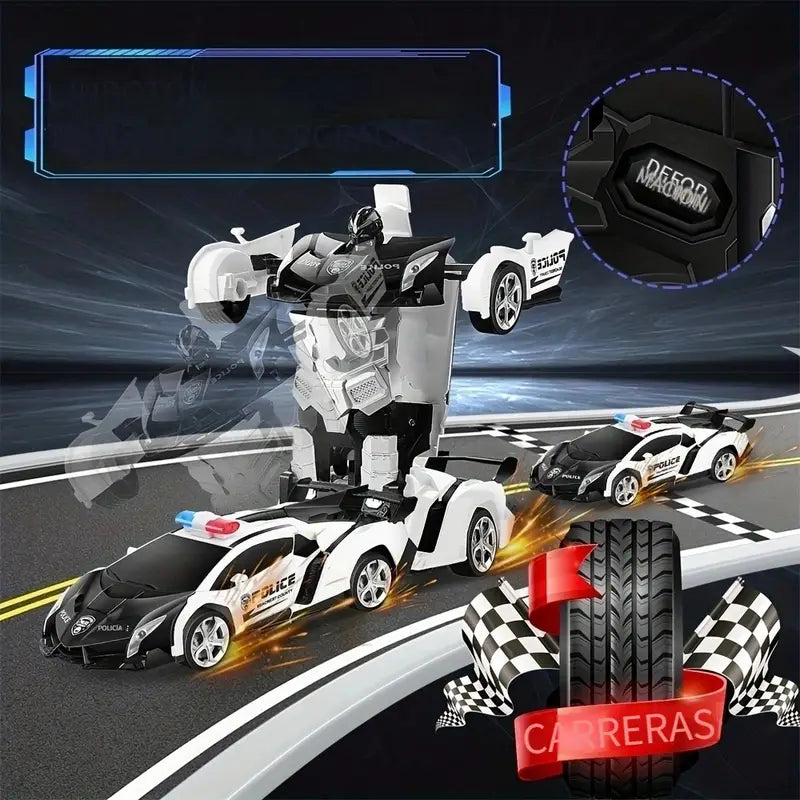 🚗🤖 CARRO TRANSFORMER — ¡Últimas Unidades para Navidad! 🎄✨