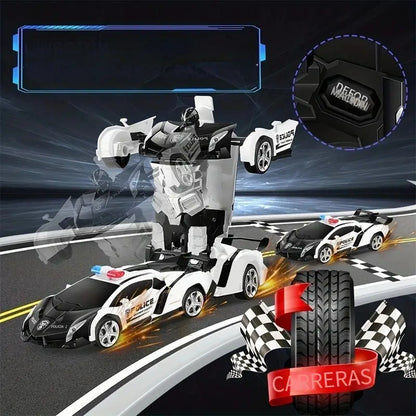 🚗🤖 CARRO TRANSFORMER — ¡Últimas Unidades para Navidad! 🎄✨