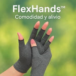 Guantes ajustables de compresión para artritis y artrosis