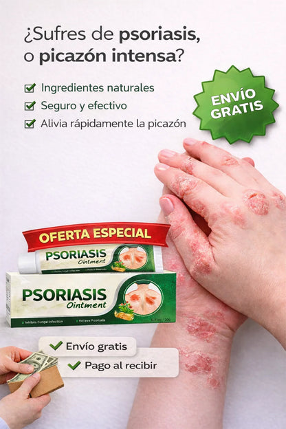 🔥 PSORIASIS™ | Alivio inmediato de picazón y enrojecimiento ✨