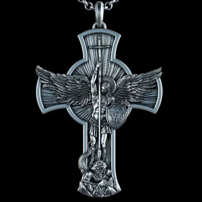 ✨ Nuevo Collar del Arcángel San Miguel – Protección, Fuerza y Luz Divina