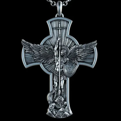 ✨ Nuevo Collar del Arcángel San Miguel – Protección, Fuerza y Luz Divina