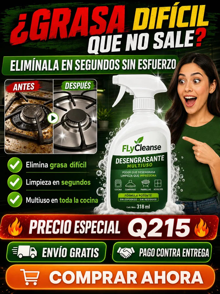 🔥 UltraClean Kitchen™ – Removedor de Grasa Extrema para Cocina 🍳✨