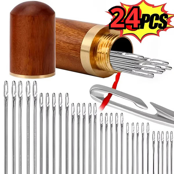 Agujas Autoenhebradoras pack