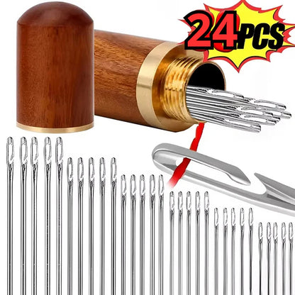 Agujas Autoenhebradoras pack