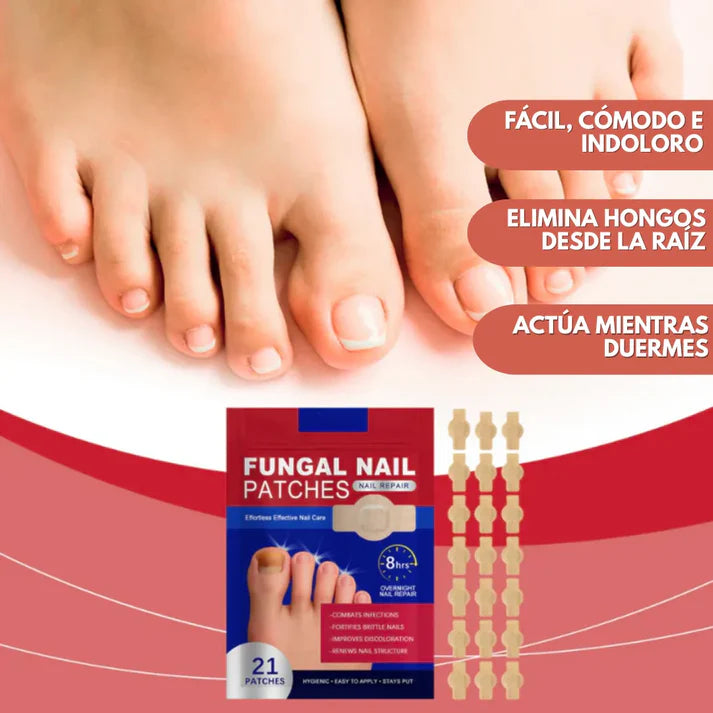 DermaPatch™ Parche Antifúngico para Hongo