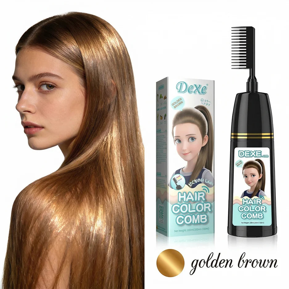 Champú tinte instantáneo para el cabello Dexe Classic Maca Powder EXITO VENTAS