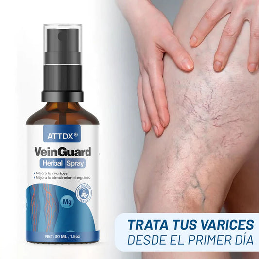 🇺🇸 VeinGuard™ – Alivio Avanzado para Várices y Piernas Cansadas (Importado de EE. UU.)