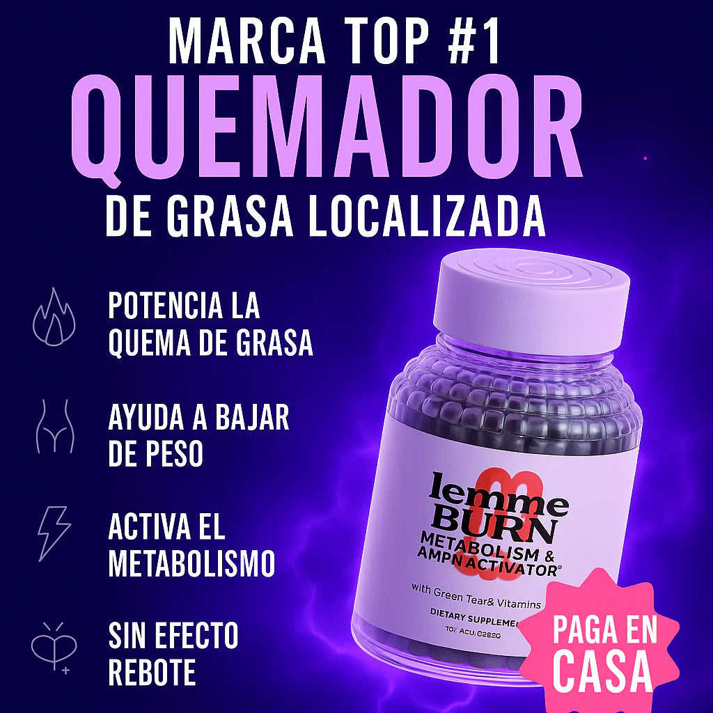 🔥 Lemme Burn Original 🇺🇸 – Activa tu metabolismo y despídete de la grasa sin esfuerzos extremos