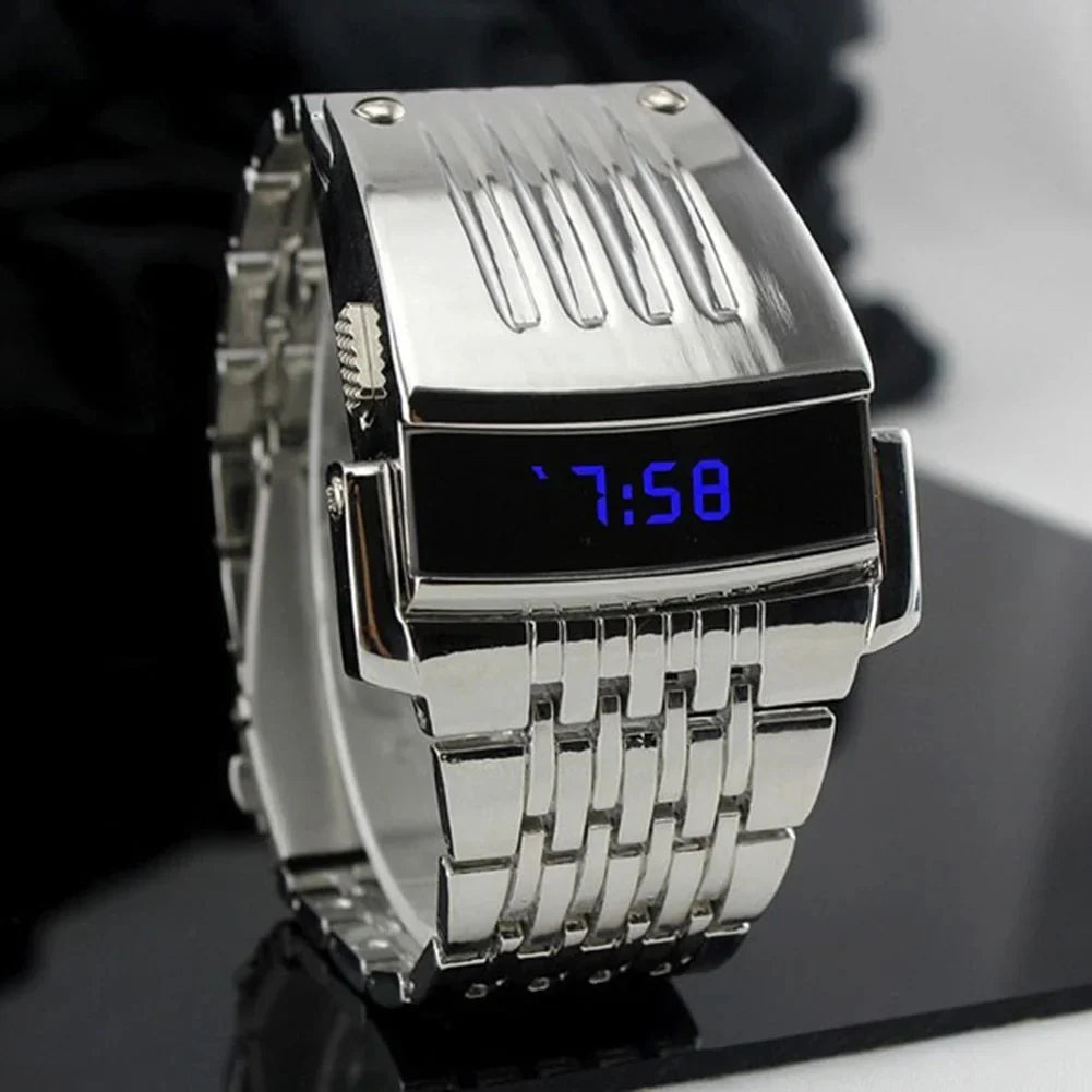 RELOJ LUMENX - Brazalete Futurista