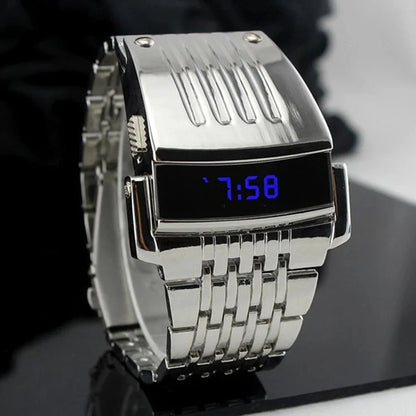 RELOJ LUMENX - Brazalete Futurista