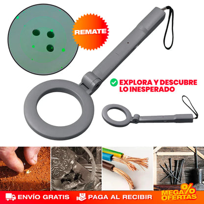 DETECTOR DE METÁLES PORTÁTIL