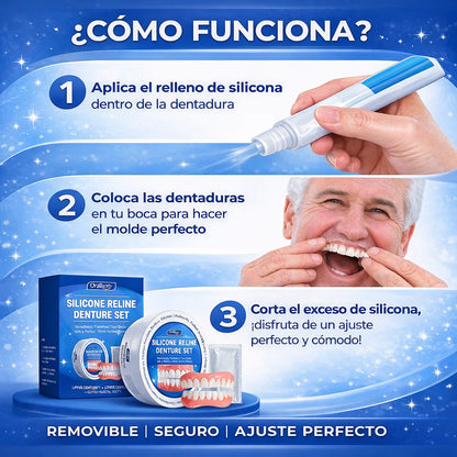 Sonrisa Total Premium: Prótesis Dental Completa de Alta Gama