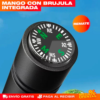 🔥 Pala Táctica Multifuncional Alemana de Alta Resistencia 🇩🇪