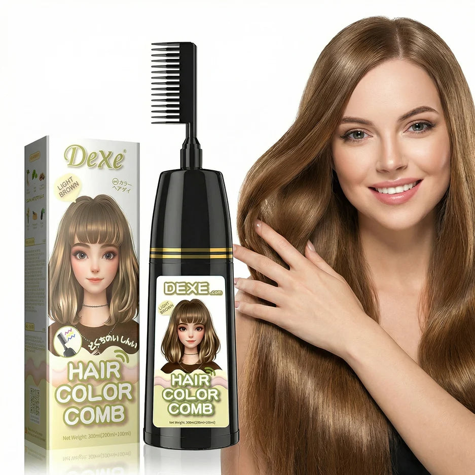 Champú tinte instantáneo para el cabello Dexe Classic Maca Powder EXITO VENTAS