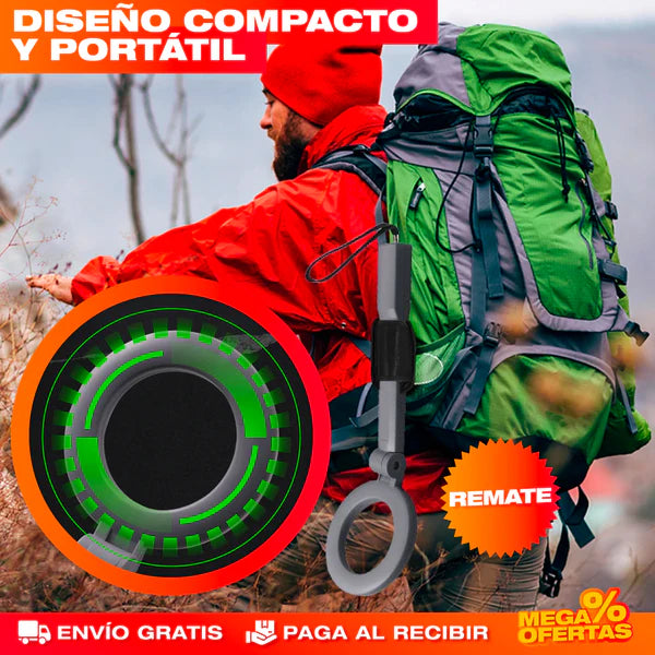 DETECTOR DE METÁLES PORTÁTIL