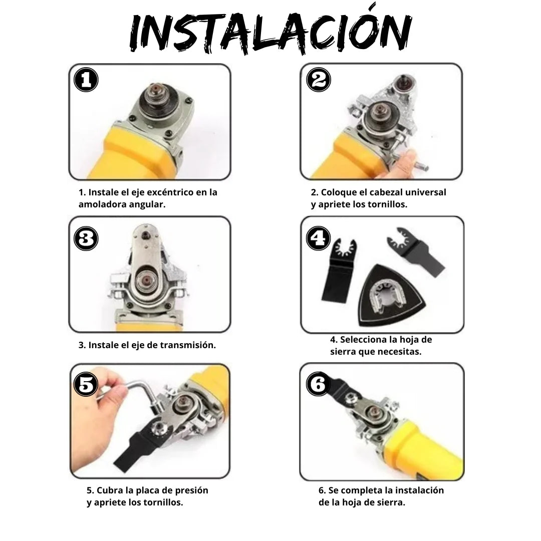 ADAPTADOR UNIVERSAL PARA AMOLADORA