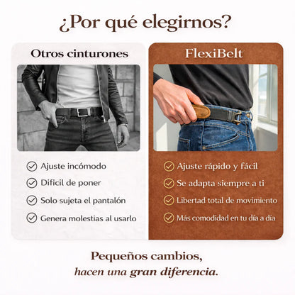 Cinturón sin hebilla unisex: olvídate de la presión, siéntete libre todo el día