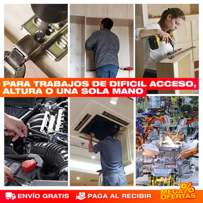 🔧 PROMO 3X1: Anillo Magnético Destornillador – Tu Mejor Aliado en Reparaciones