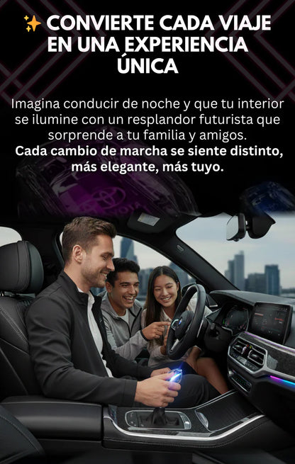 Pomo de cristal RGB universal