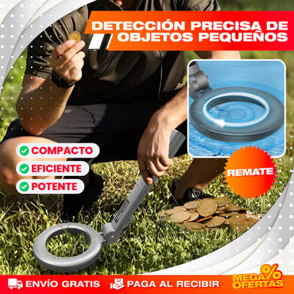 DETECTOR DE METÁLES PORTÁTIL