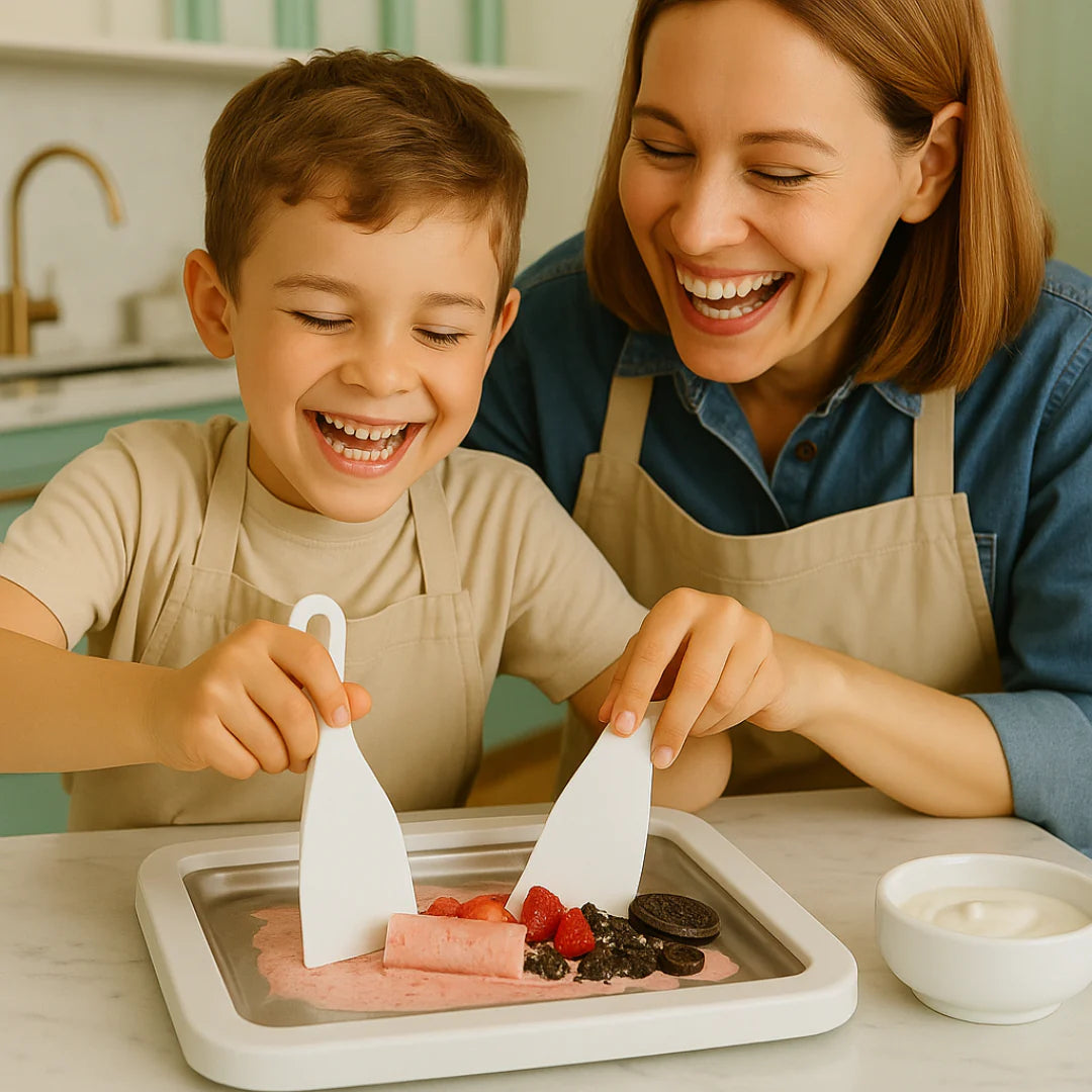 Plancha para hacer Ice Cream Rolls