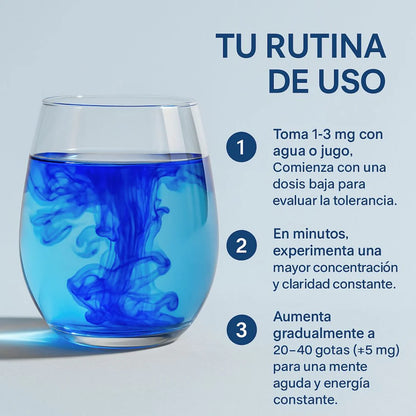 🔥 PROMO 2x1 Azul de Metileno Puro 30 ml – ¡Llévate el Doble!