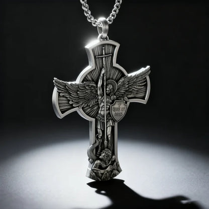 ✨ Nuevo Collar del Arcángel San Miguel – Protección, Fuerza y Luz Divina