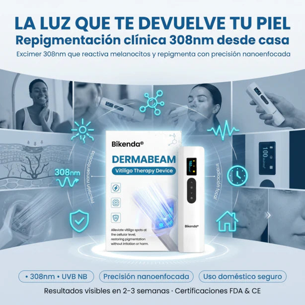 Dispositivo de terapia para el vitíligo DermaBeam