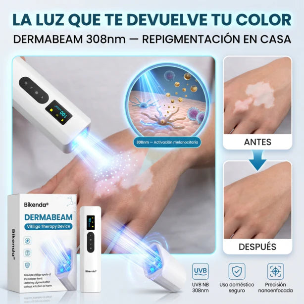 Dispositivo de terapia para el vitíligo DermaBeam