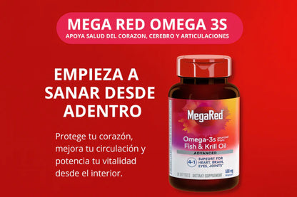 MEGA RED™ – Fuerza cardiovascular + Energía diaria + Bienestar total