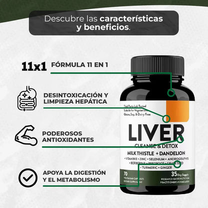 LIVER Limpia tu cuerpo Exito de Ventas