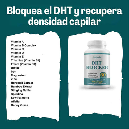 🔹 DHT Blocker Premium – Detén la Caída y Recupera tu Cabello