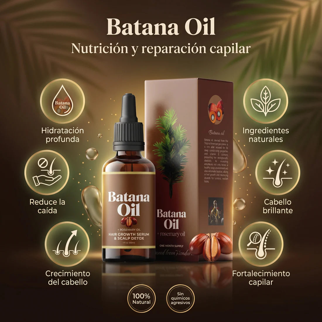 🚀 Crecimiento Capilar Natural en Cada Gota