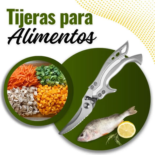 Tijera para alimentos ✂️ – ¡Corta fácil, rápido y seguro!