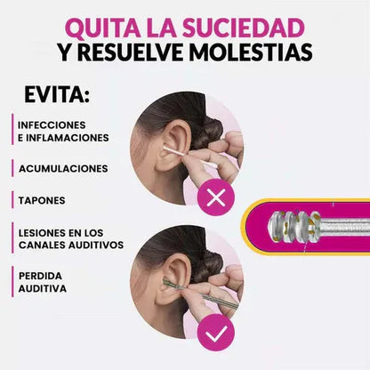 Kit Estuche Limpiador de Oídos- Dale a tus oídos el cuidado que merecen