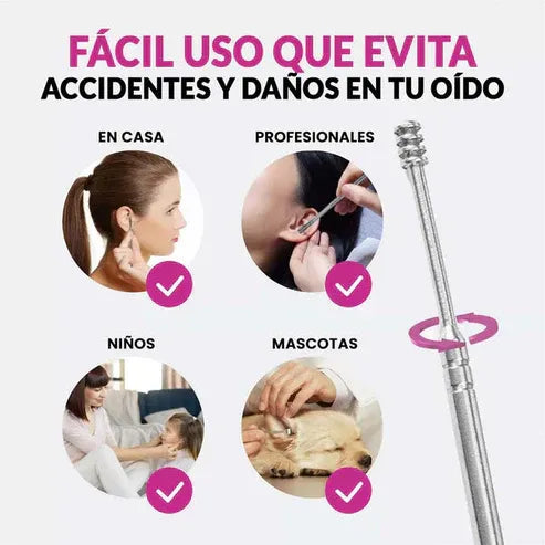 Kit Estuche Limpiador de Oídos- Dale a tus oídos el cuidado que merecen