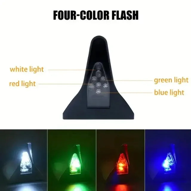 luz de antena universal de aleta de tiburón, luz LED anticolisión