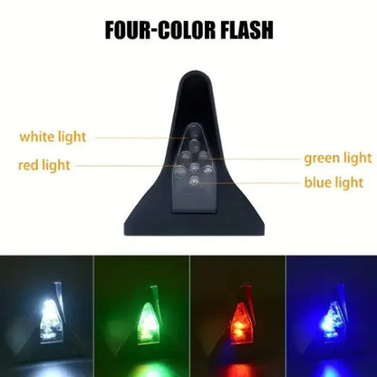 luz de antena universal de aleta de tiburón, luz LED anticolisión