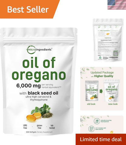 Aceite de Oregano Exito de Ventas