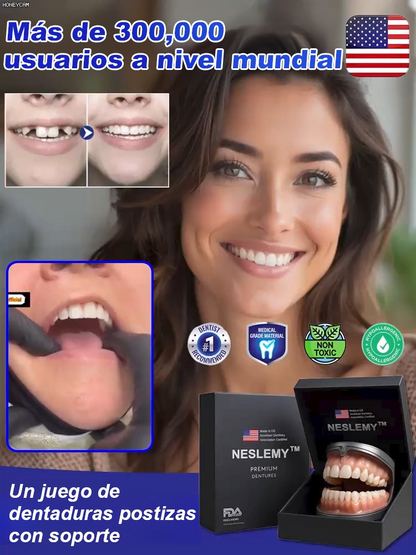 PROTESKIT™ – Prótesis Dental Completa con Soporte Esquelético (Sonrisa Firme y Natural)